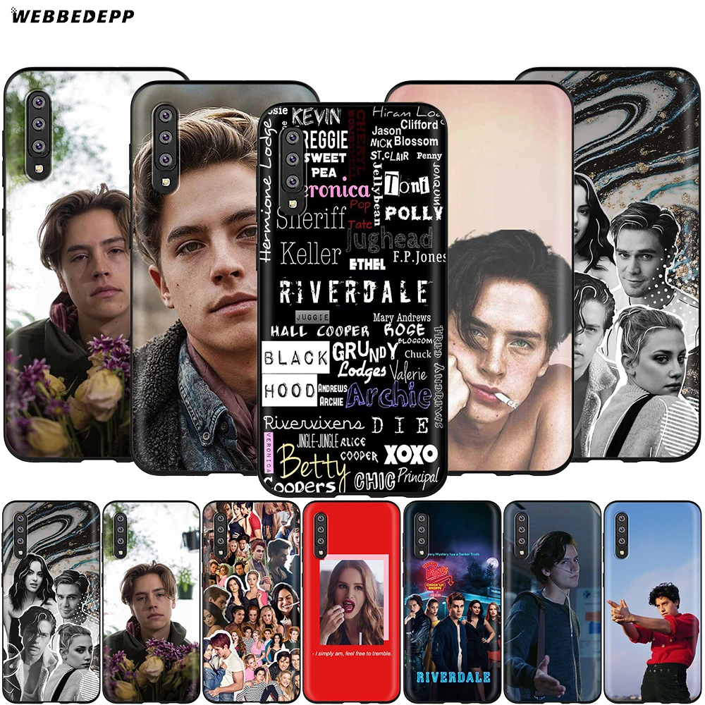 

Webbedepp Riverdale Cole Sprouse Case for Samsung Galaxy S7 S8 S9 S10 Plus Edge Note 10 8 9 A10 A20 A30 A40 A50 A60 A70
