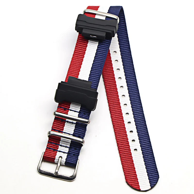 Durable Nylon Replacement Strap for Casio-G-Shock Watches