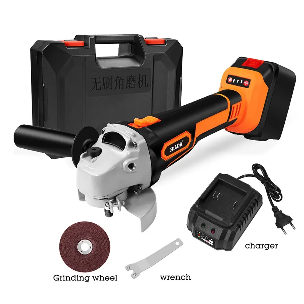 

Cordless Brushless Electric Angle Grinder Polishing Grinding Cutting Machine for Milling Cutting Engraving Woodworking