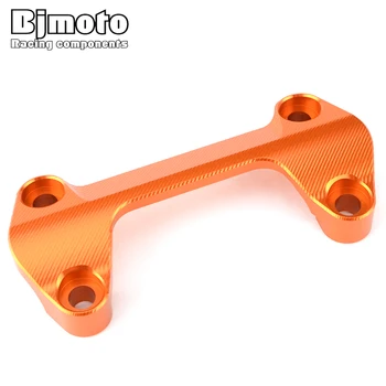 

Bjmoto Racing Motorcycle Handlebar Riser Top Cover Aluminum Riser Clamp Bridge Piece for KTM Duke 790 2018-2020