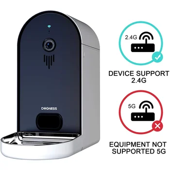 

6L Automatic Camera WiFi Dog pet Feeder Large Capacity App Control Food Dispenser interactive cat feeder bowl pet supplies