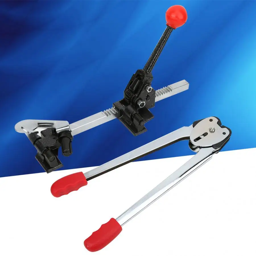 Wrapping Machines Manual Plastic Strap Tensioner Cutter Crimper for PP