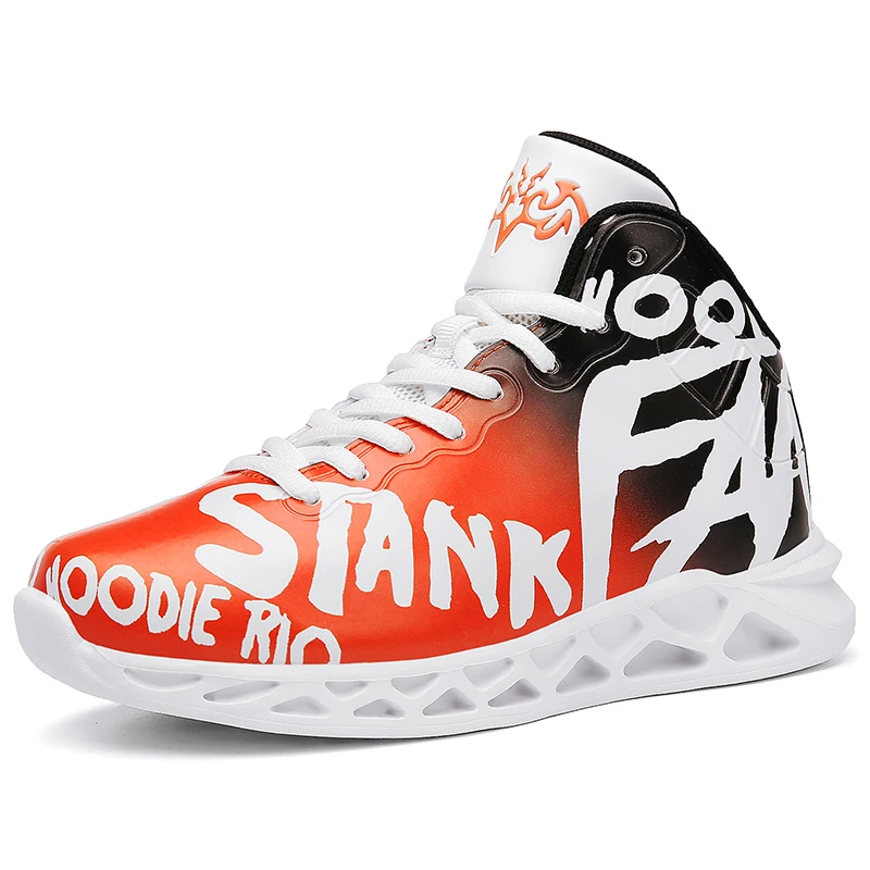 

Kids Basketball Shoes Boy Kids Sneakers Kids Retro Basketball Sport Shoes Children Shoes