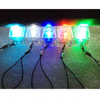 

RGB Mechanical Switch Keychain Light Up Backlit For Keyboard Switches Tester Kit With LED Light Toys Stress Relief Gifts