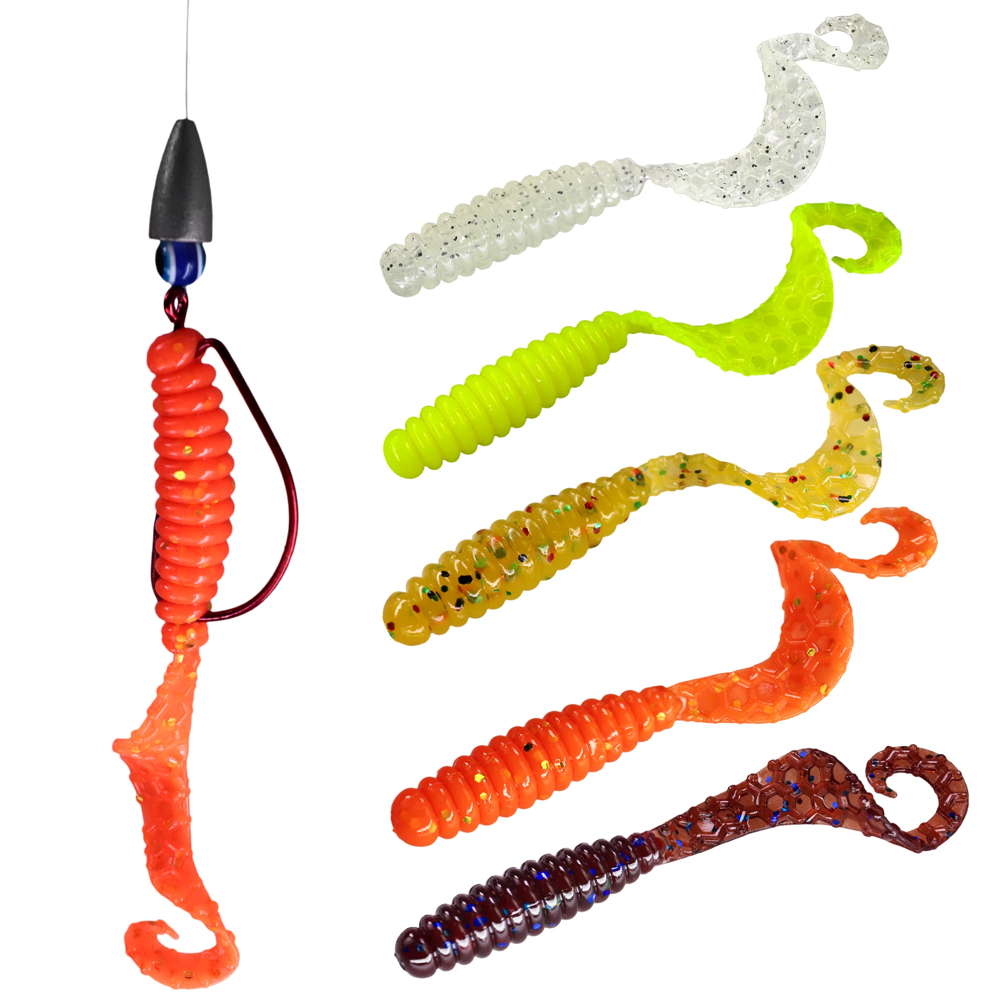 20 / 5.5cm 6.5cm 7.5cm  Ʈ Ȥ ΰ Ǹ Ʈ  ̳    轺 ÿ   Grub Baits
