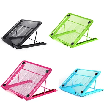 

Adjustable Laptop Stand for Laptop/Notebook /Tablet Foldable Cooling Mesh Bracket Desktop Office Reading Stand