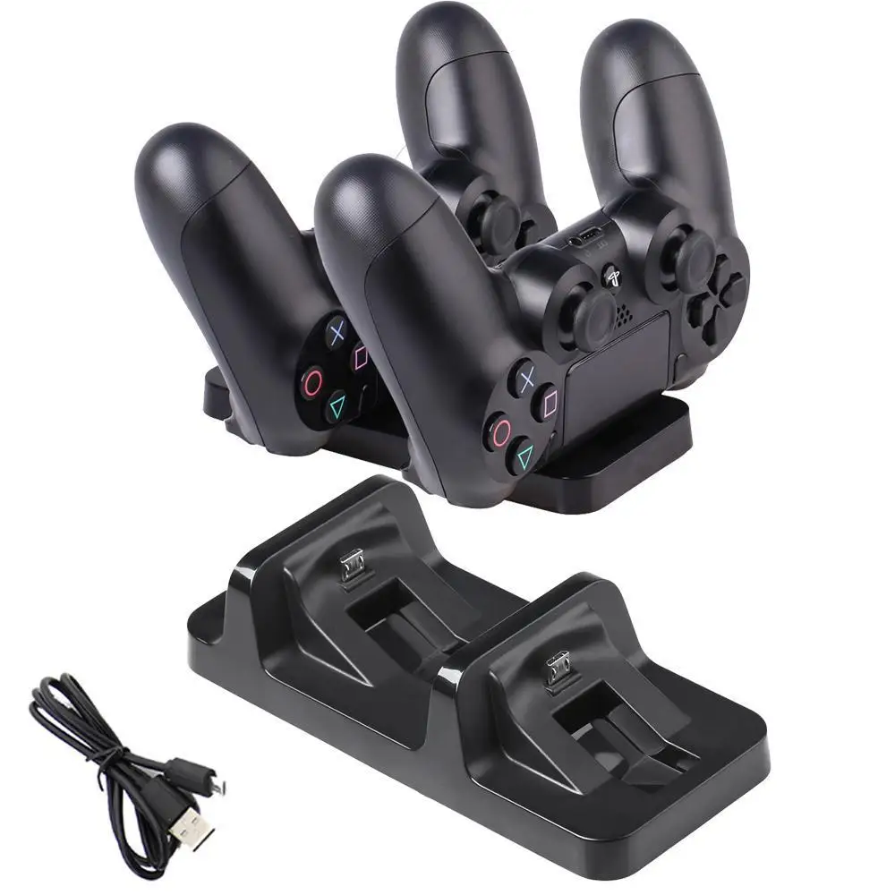 

PS4 Accessories Joystick PS4 Charging Station Stand Play Station 4/Slim/Pro Charger for Playstation 4/Slim/Pro PS4 Controller
