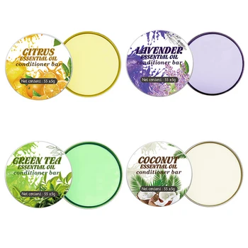 

55g Plant Essential Oil Hair Shampoo Soap Multi-functional Practical Convenient Scalp Massage Anti-Dandruff Care Tool