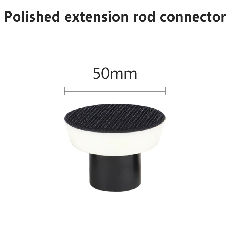Красный NEWONE 25/50/75 mm Backing Plate for Polishing Grinding Extension Rod Joint Buffing Plate Disc Adhesive Backed Hooks for Car - Цвет: Красный