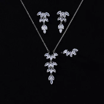 

Jewelry Sets HADIYANA Sweet Romance Joint Adjustable Lively Wedding Party Zirconia Women Jewelry Sets CN1316 Conjunto De Joyas