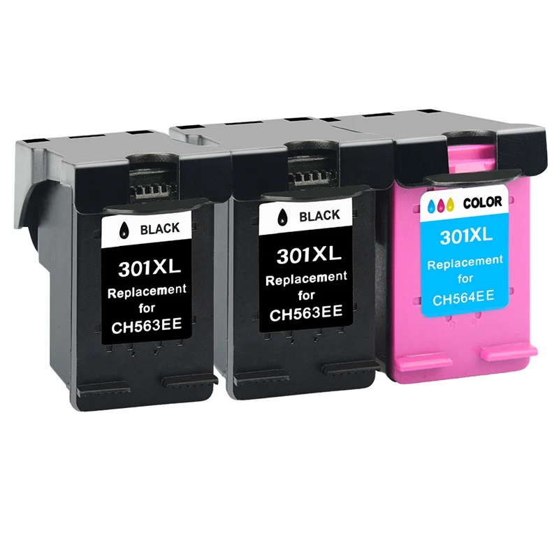

Replacement Ink Cartridge for HP301 HP301XL Compatible for HP 2510 3510 D1010 1510 2540 4500 1050 2050 2050S Printer