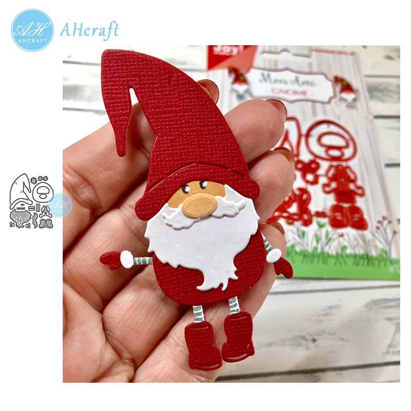 AHcraft Puzzle Santa set Metal Cutting Dies Scrapbook paper craft knife mould blade punch stencils die cut