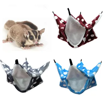 

Double Layer Warm Pet Hamster Hammock Nest guinea pig bed Squirrel Hanging Blanket Mat Bed Small Pets Chinchillas Rat House Mat