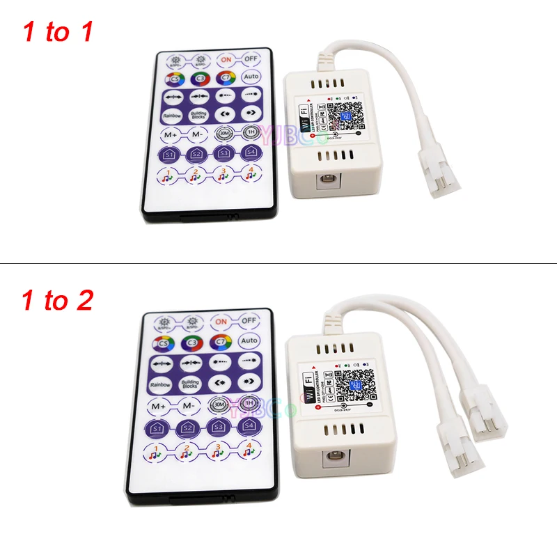 Светодиодный контроллер SPI Magic Home 28 клавиш адресный 2048 пикселей дистанционный Wi-Fi