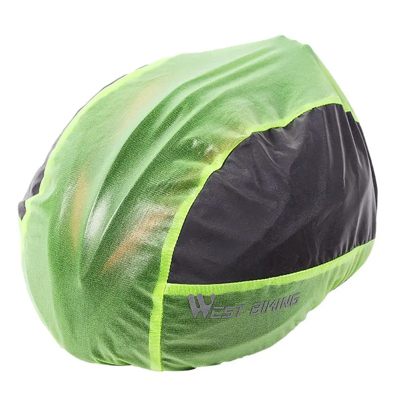 Велосипедный ветрозащитный пылезащитный чехол для велосипедного шлема - Цвет: Зеленый