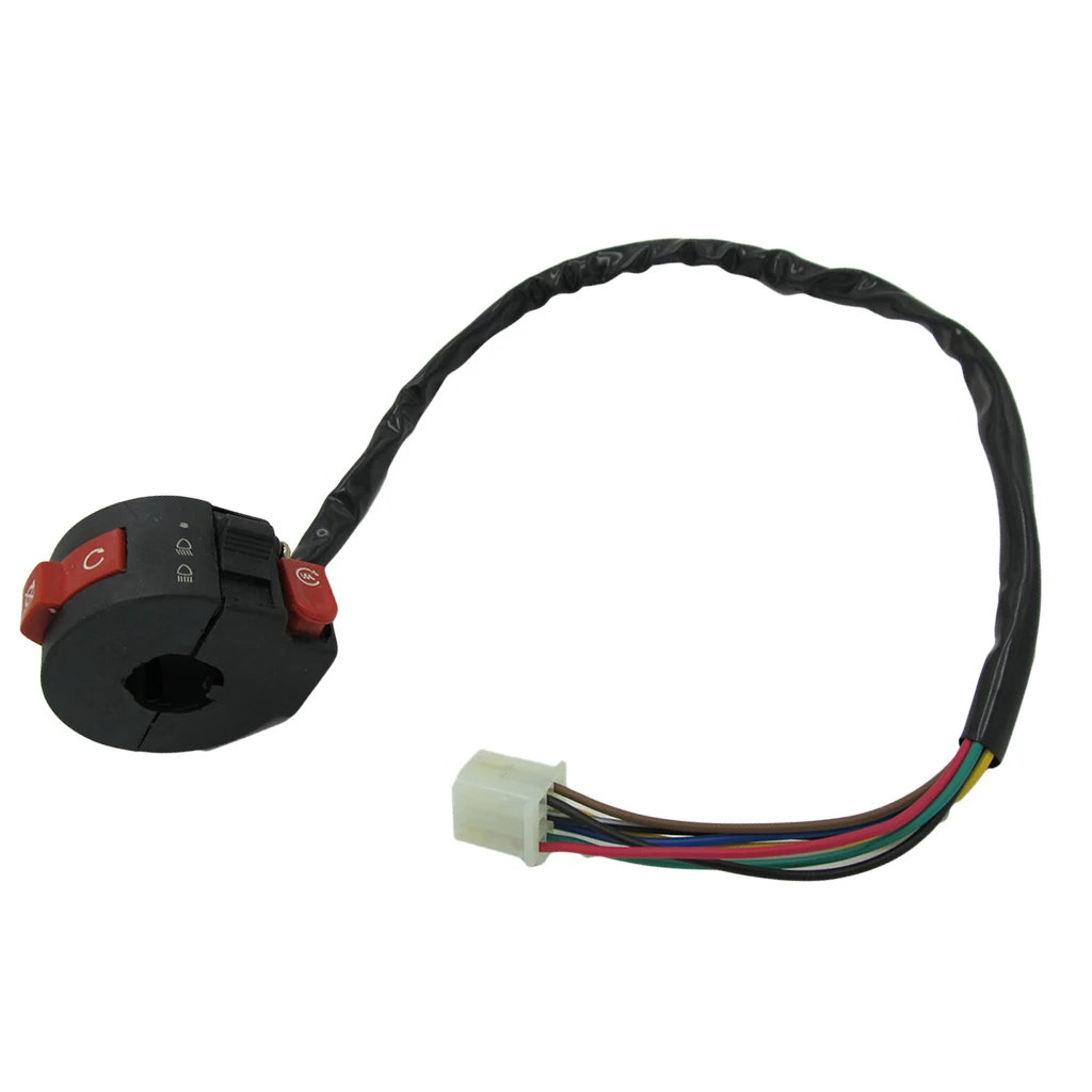 3 Function Left Switch Assembly for 50 70 90 110 125cc ATV Quad 4 Wheeler