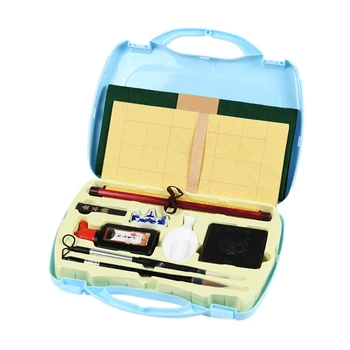 

Chinese Calligraphy Writing Brush Ink Stick Stone Holder Training Learning Tool