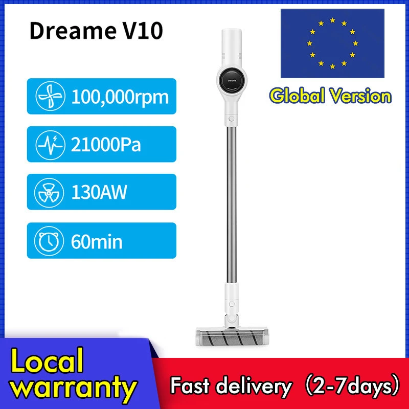 Dreame V10 Boreas Handheld Vacuum Cleaner Portable Wireless Cordless Upgrade of V9 V9P 22kpa Suction | Бытовая техника