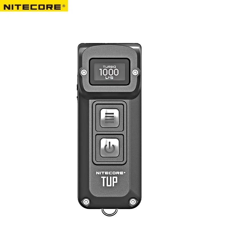 NITECORE TUP USB Перезаряжаемый мини-фонарик CREE XP-L HD V6 max 1000 лм дальность луча 180 м революционный Интеллектуальный EDC фонарь - Испускаемый цвет: Gray