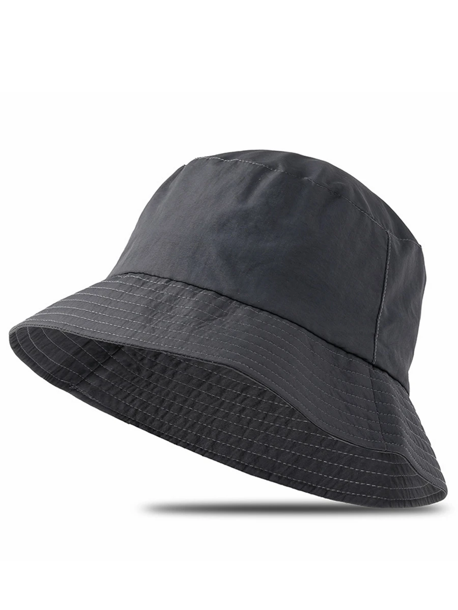 Waterproof Oversize Panama Hat Cap Big Head Man Outdoor Fishing Sun Hat Lady Beach Plus Size Bucket Hat 56-58cm 58-60cm 60-62cm 5