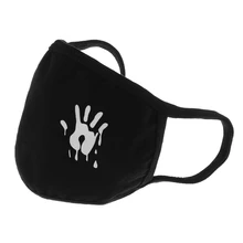 New Cotton Half Face Mouth Mask Warm Thickening Cartoon Pattern Anti-Dust Anti-Bacterial Respirator Facial Protective Mouth Mask