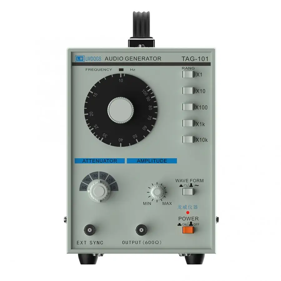 

TAG-101 High Accuracy Signal Generator Low Frequency Function Generator Digital Audio Generator Function Measuring 10Hz-1MHz