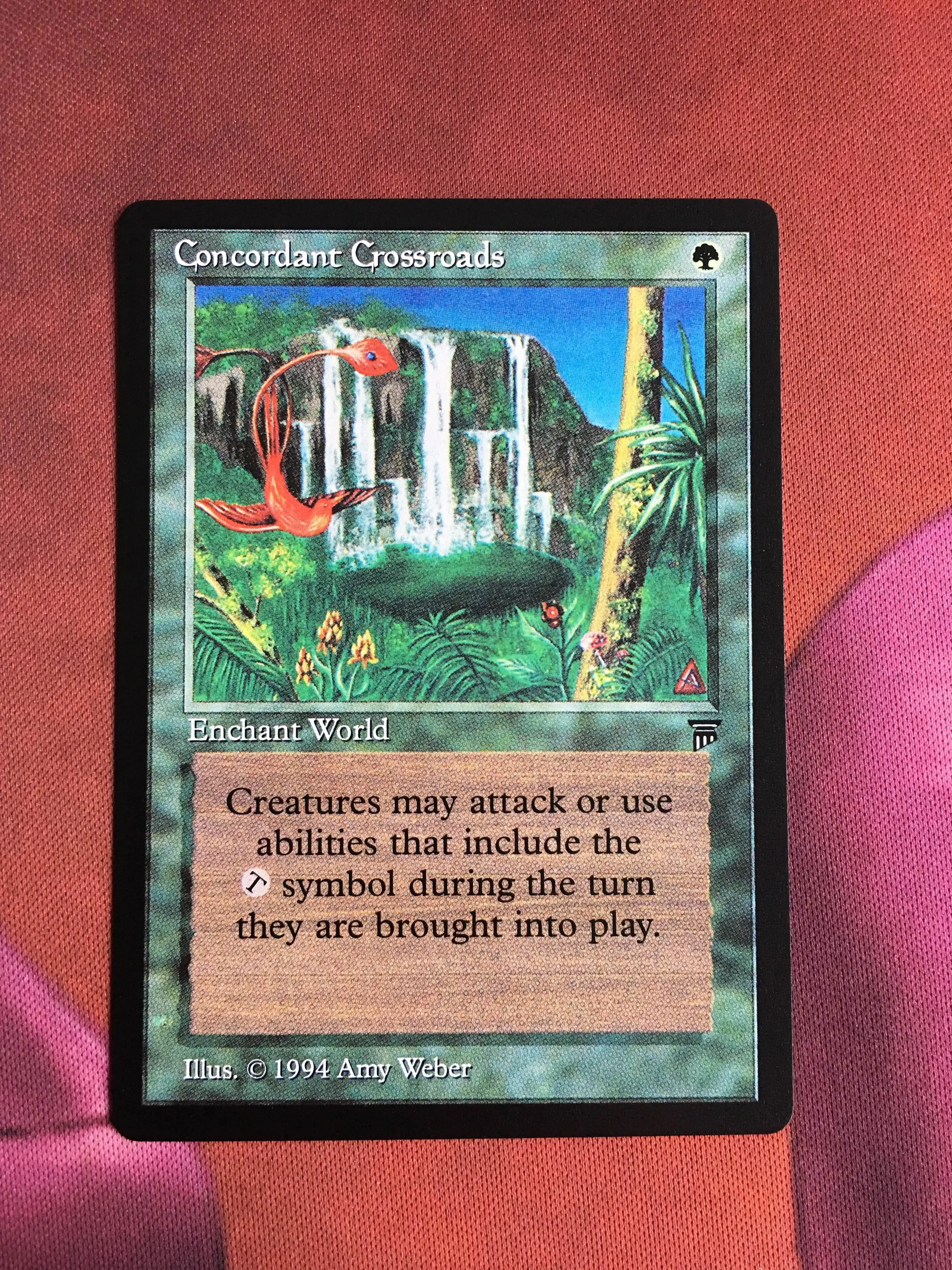 Concordant Crossroads legends magician ProxyKing 8,0 VIP прокси-карты mtg для сбора каждой карты mg