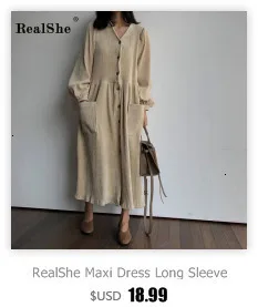 RealShe Autumn Sweater Women V-Neck Long Sleeve Sweater Dress Women Elegant Fall Sweaters for Women Autumn Sweaters Ladies