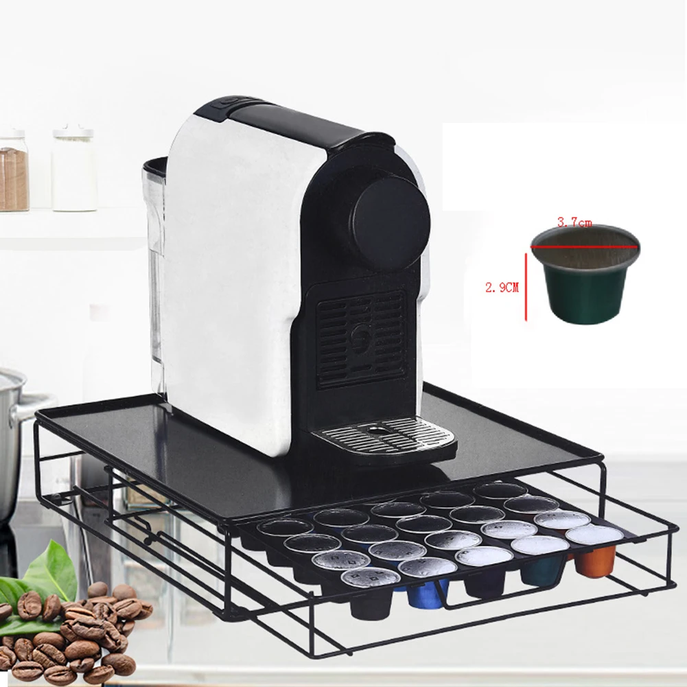 Coffee Drawers Capsules Holder Storage Stand Practical Nespresso Coffee Capsules Storager
