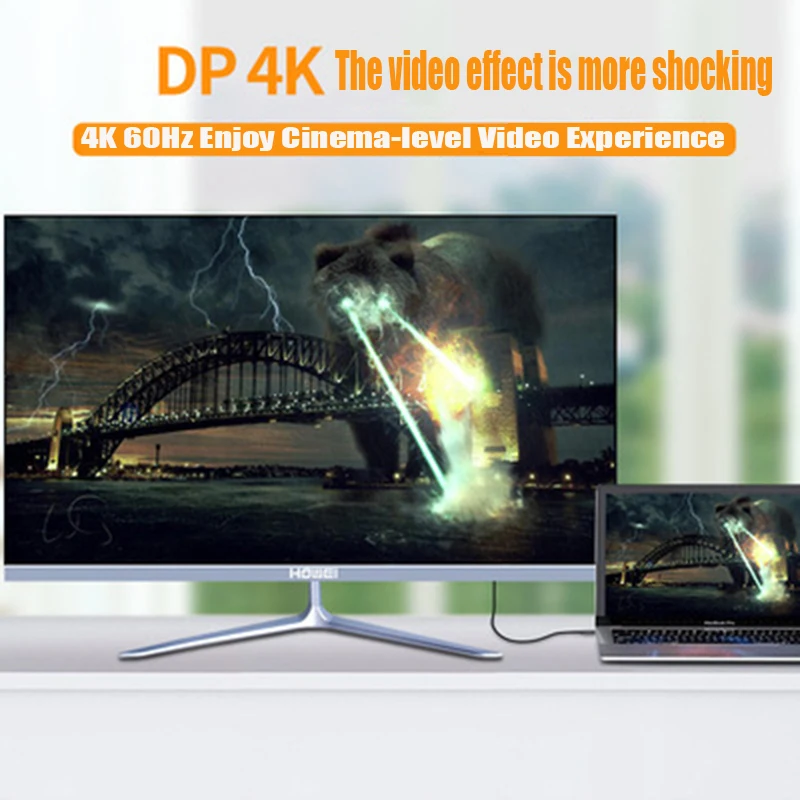USB-C Ʈ-÷ Ʈ HD  , PC ÷ Ʈ Ϳ, CŸ-DP 4K60HZ HD ̺, USB3.1