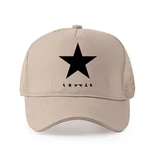 Высококачественная Мужская футболка из чистого хлопка с Дэвидом Боуи, Мужская забавная Волшебная Мужская Звездные войны, пародия бейсбольная кепка с принтом, модная Стильная кепка