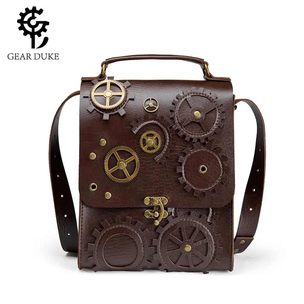 Сумка на пояс Gear Duke в стиле стимпанк | Багаж и сумки