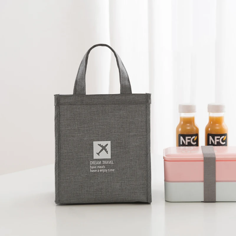 Модный ланч мешок с термоизоляцией для еды свежего бенто офисный кулер пикника