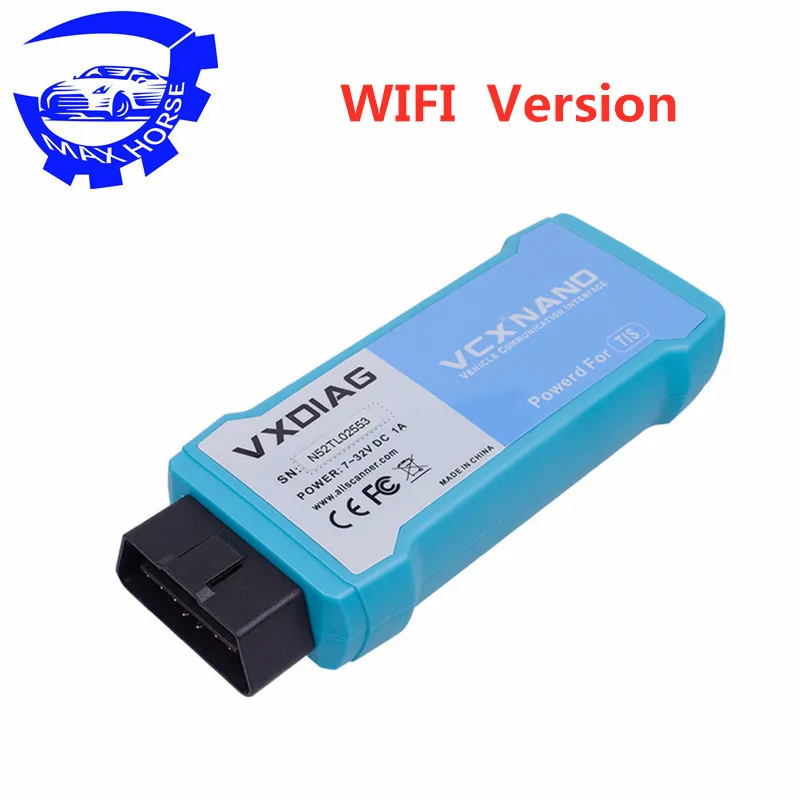 VXDIAG VCX NANO для TOYOTA TIS Techstream V12.10.019 Совместимость с SAE J2534 wifi версия - Цвет: Wifi Version