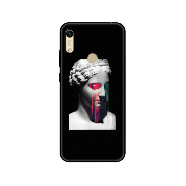 Honor 8A Case For huawei Honor 8A prime Case Silicon TPU back Cover Phone Case On Huawei Honor 8A JAT-LX1 8 A black tpu case