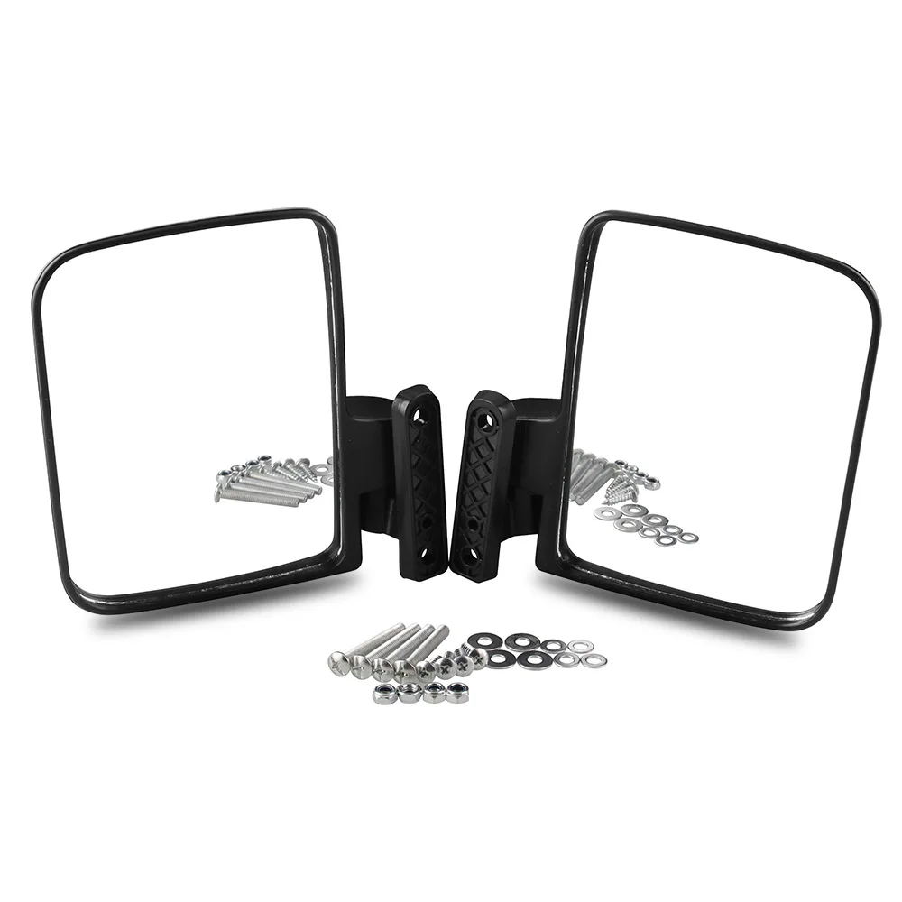Golf Cart Side Rear View Mirrors for Yamaha Ezgo 2Pcs motorcycle handle bar mirror