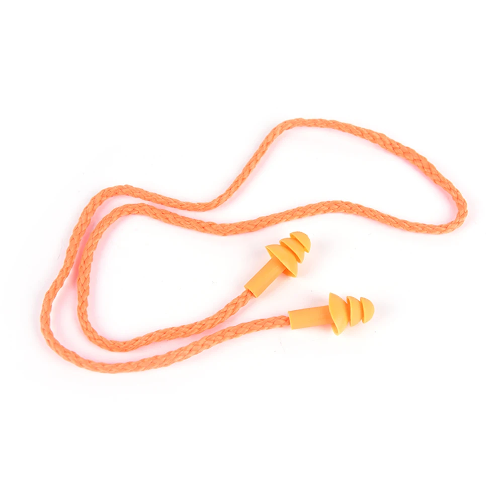 1/2/3/5/10pcs Anti-Snoring Noise Earplugs With Line Bring Good Sleep For Men Women Professional Noise Reduction Earplugs