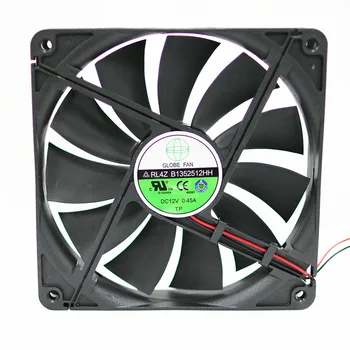 

GLOBE FAN RL4Z B1352512HH / B1352512EH / S1352512HH-3M 12V 0.45A 0.50A 13.5CM chassis power cooling fan 135x135x25mm cooler