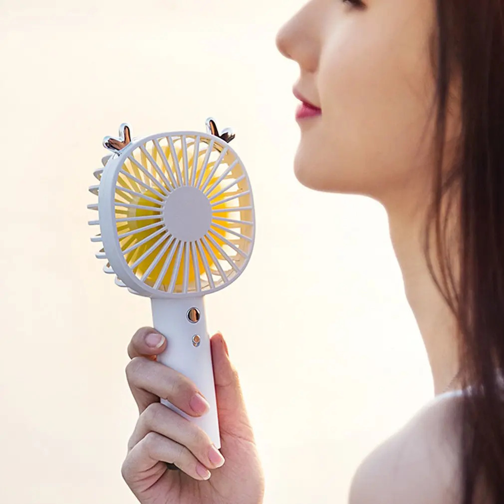 

Outdoor Portable Silent Fan Creative Personality Mini Usb Charging Fan Student Fan Summer Portable Small Fan