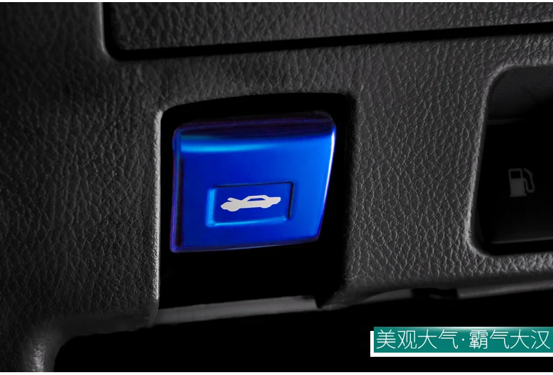 Aiwins автомобильный Стайлинг для Toyota Highlander- хромированный переключатель крышки блестящий чехол отделка