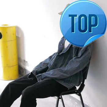 

Fashion New 2020 Autumn Men Denim Jacket Fake Two pieces Male Loose Korean bf Spring Jackets Students Outwear LX1389 s