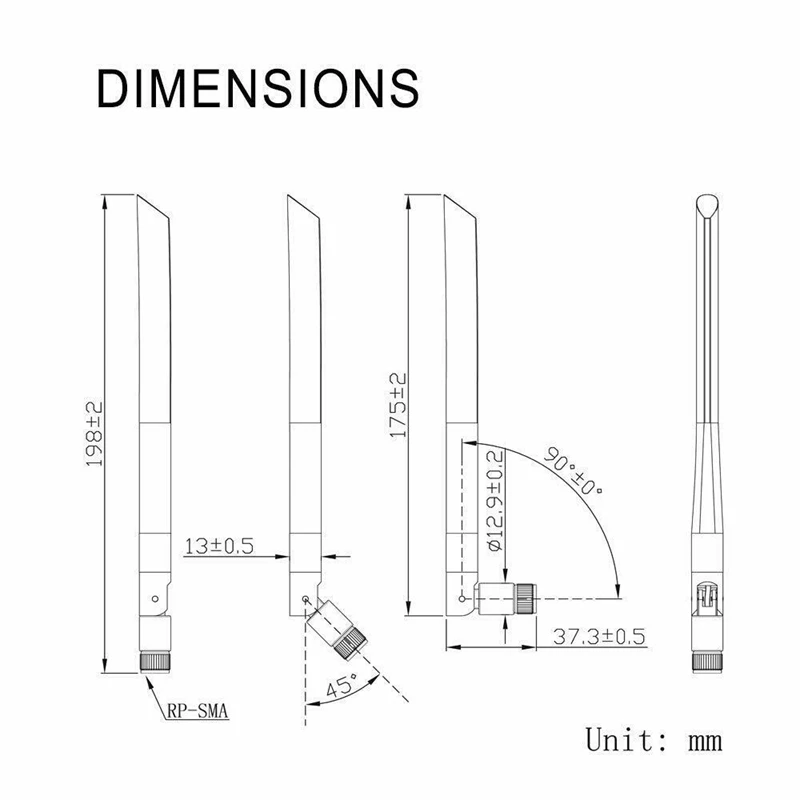 ABKT-868/900/915 МГц 4G 3g 2G антенна модуль Aerial 5Dbi Omni направление SMA