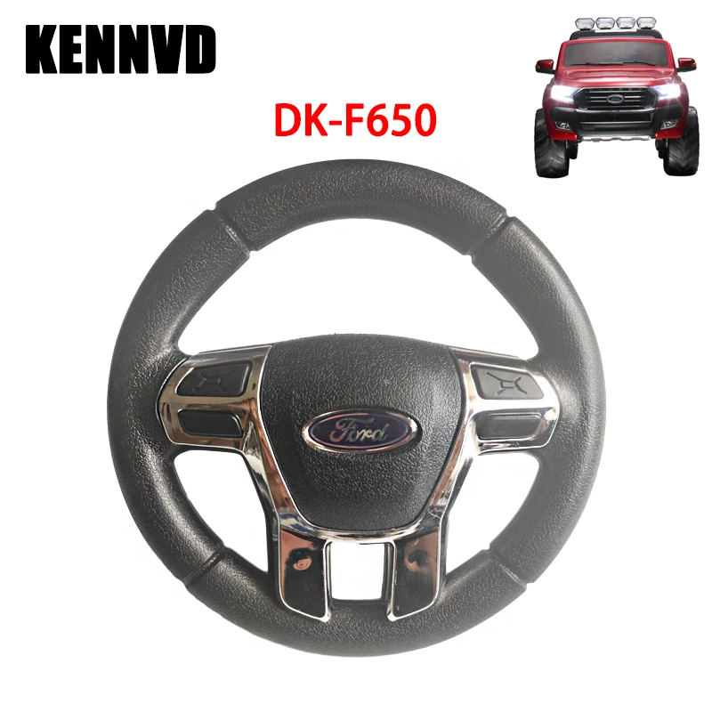 DK F650 Ford Raptor Children electric car steering wheel kid's electric