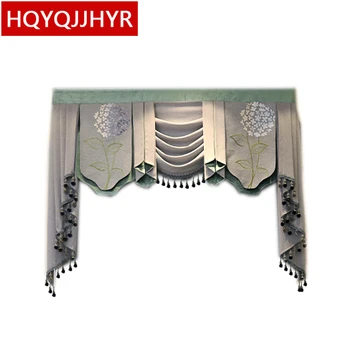 

High-end custom Valance used on the top of the curtain can be customized to any size required for the living room bedroom hotel