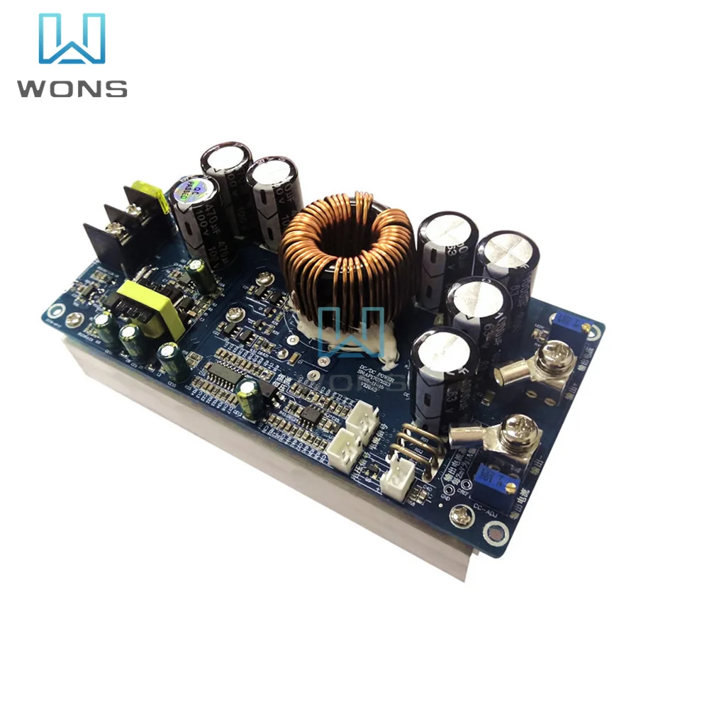 

800W High Power DC Step-Down Power Supply Output 30A Constant Voltage Constant Current Adjustable Input Voltage DC20V-70V Module