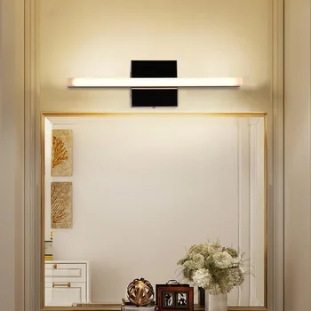 

Bathroom Vanity Wall Mount Light Front Makeup Lamp Toilet Mirror Waterproof LED