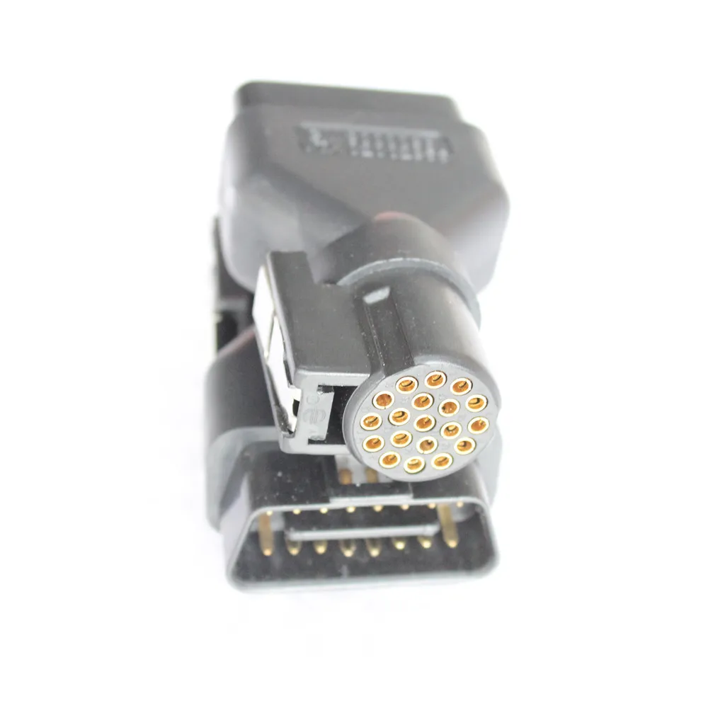 16-контактный адаптер OBD2 для G диагностического инструмента 16-контактный адаптер OBDII 16-контактный штекер к 19-контактному разъему для G Автосканера