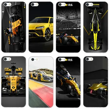 

Renault Rs Car Soft TPU Mobile Phone Cases Bags for iPhone X XR XS 11 Pro Max 10 7 6 6s 8 Plus 4 4S 5 5S SE 5C Coque Shell Cover