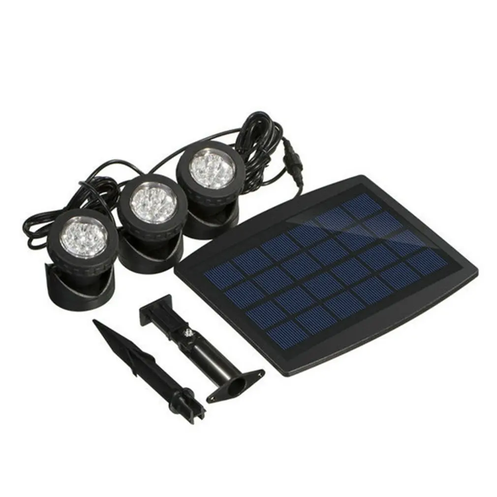 

Solar Flood Light Outdoor Garden Light Projection Light Spotlight Pool Light Solar Projection Light Three Lights