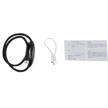 

Portable Multipurpose Modern Bendable Arms Knitting LED Neck Reading Light Long Lasting 3 Brightness Levels Outdoor Camping